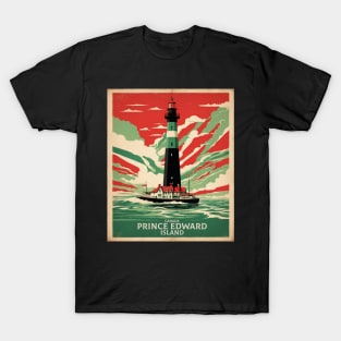 Prince Edward Island Canada Vintage Poster Tourism 2 T-Shirt